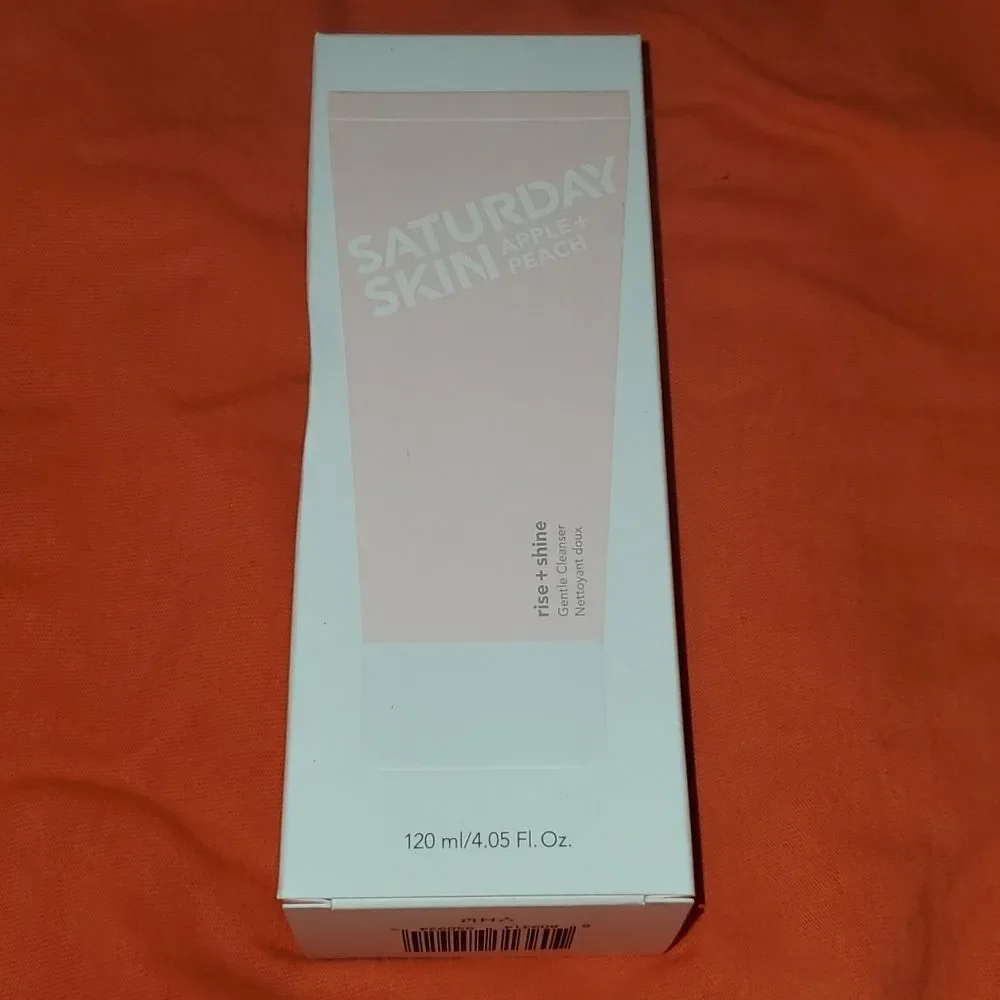 NEW SATURDAY SKIN Rise + Shine Gentle Cleanser FULL SIZE‎ 120ml 4.05 fl.oz.